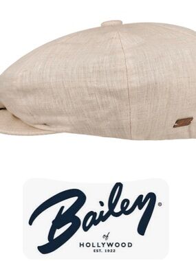Bailey of Hollywood "Shawk" Paperboy Cap